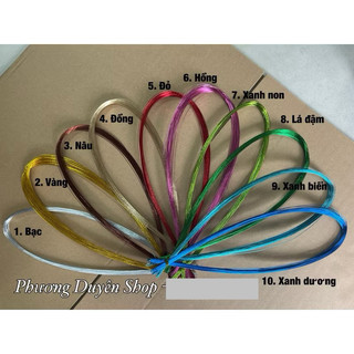 BÓ 50 SỢI KẼM XI SỐ 24 DÀI 80CM