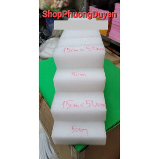 Mút xốp dẻo cắm hoa 12.5x50cm dày 5cm
