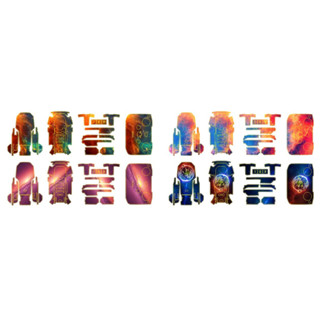  Miếng Dán Skin Trang Trí Flycam Mavic Mini - Mini 2 - Mini Se - Dán Full Body Máy - Vũ Trụ Ngân Hà 