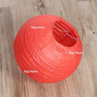 Combo 100 đèn lồng giấy Đỏ 30cm trang trí Tết,đám cưới,lễ hội decor chụp ảnh,quán cà phê,nhà hàng,trường học,siêu thị