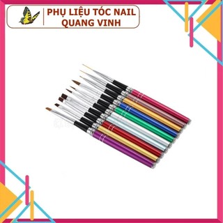 Bộ cọ làm nail 10 chi tiết