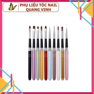 Bộ cọ làm nail 10 chi tiết