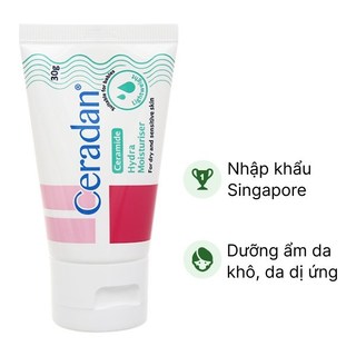 Kem Ceradan Hydra dưỡng ẩm cho da khô, da nhạy cảm tuýp 30g
