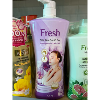 1200g - Sữa tắm sáng da Fresh hương hoa tử linh lan/hoa hồng/ ngọc lan tây