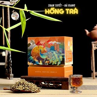 Hồng Trà Shan Tuyết THƯỢNG HẠNG Cổ Thụ 300 Tuổi Hà Giang Chè Xanh Hữu Cơ Đạo Hộp Quà Tặng Trung Thu