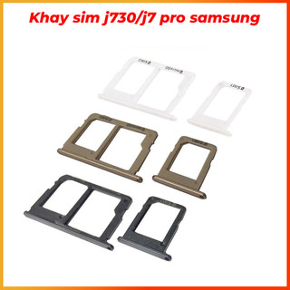 Khay sim j730/j7 pro samsung