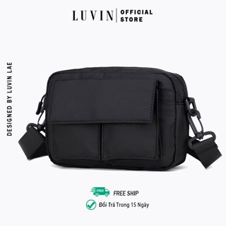 Túi Đeo Chéo Mini Nam Nữ Cao Cấp LUVIN Chống Nước, Nhỏ Gọn, Thiết Kế Tiện Dụng Thời Trang