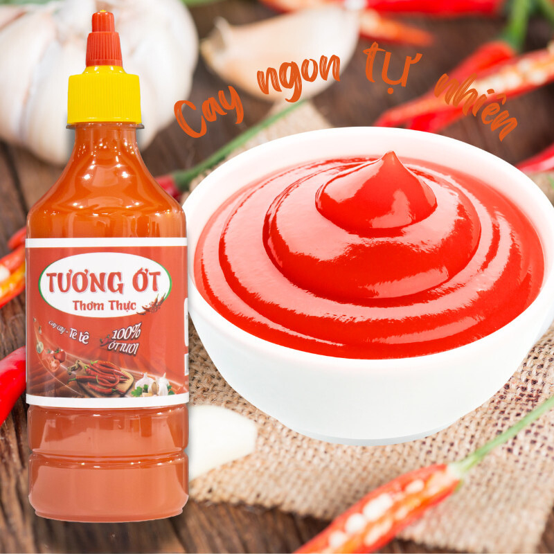 Tương ớt Thơm Thực 500ml cay ngon