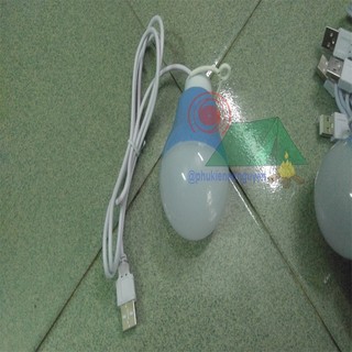 Đèn LED tròn USB 5W - 10 LED (Không chọn màu)
