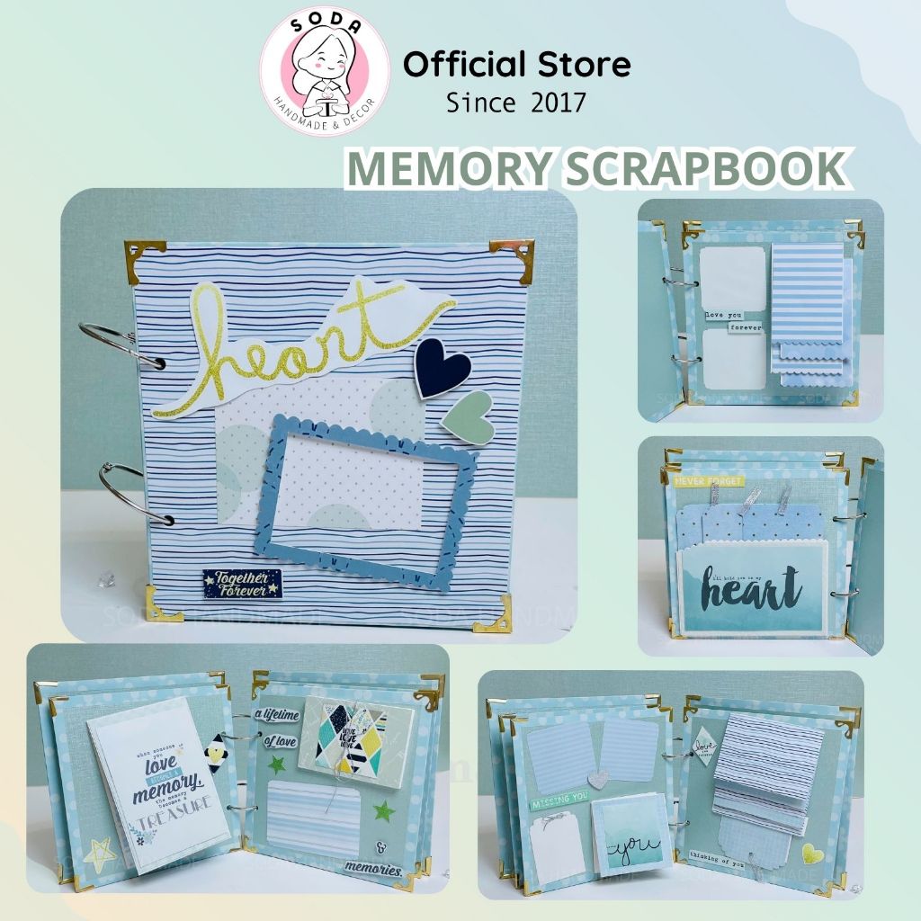 [Album Handmade] Chủ để kỉ niệm Remember scrapbook