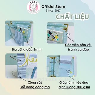 [Album Handmade] Chủ để kỉ niệm Remember scrapbook