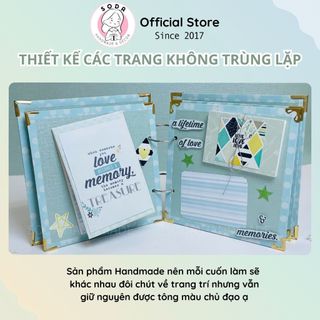 [Album Handmade] Chủ để kỉ niệm Remember scrapbook