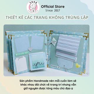 [Album Handmade] Chủ để kỉ niệm Remember scrapbook