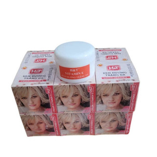 (combo 2 hộp) Kem trắng da vitamin e H&T trắng da