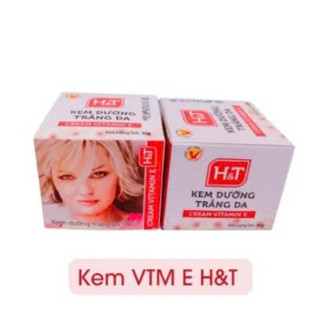(combo 2 hộp) Kem trắng da vitamin e H&T trắng da
