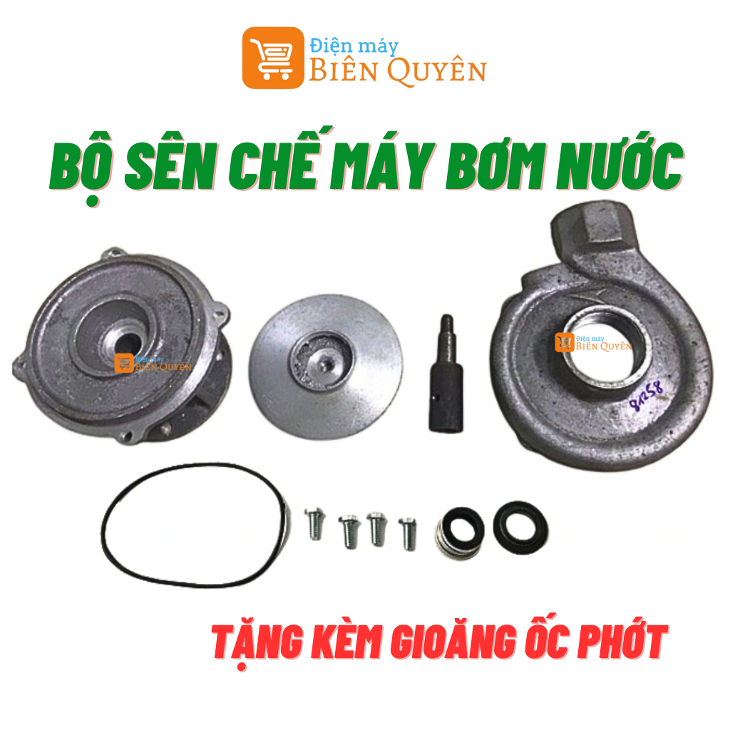 Bộ sên lắp máy bơm GX100 hút giếng khoan | đầu bơm nước chế máy bơm đẩy siêu khỏe (Bán sỉ )