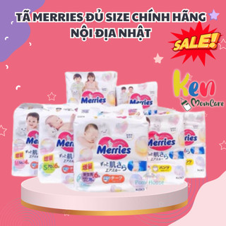 TÃ MERRIES ĐỦ SIZE CHÍNH HÃNG NỘI ĐỊA NHẬT