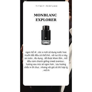 5/10ml•Nước hoa Mont Blanc Explorer