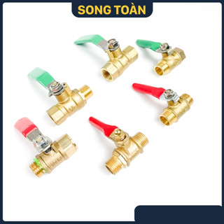  Van Khóa 13 Đồng Thau Van Hơi Khí Nén Đồng Thau 1 4  13  