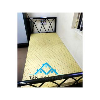Giường sắt đan chéo 1m2x2m