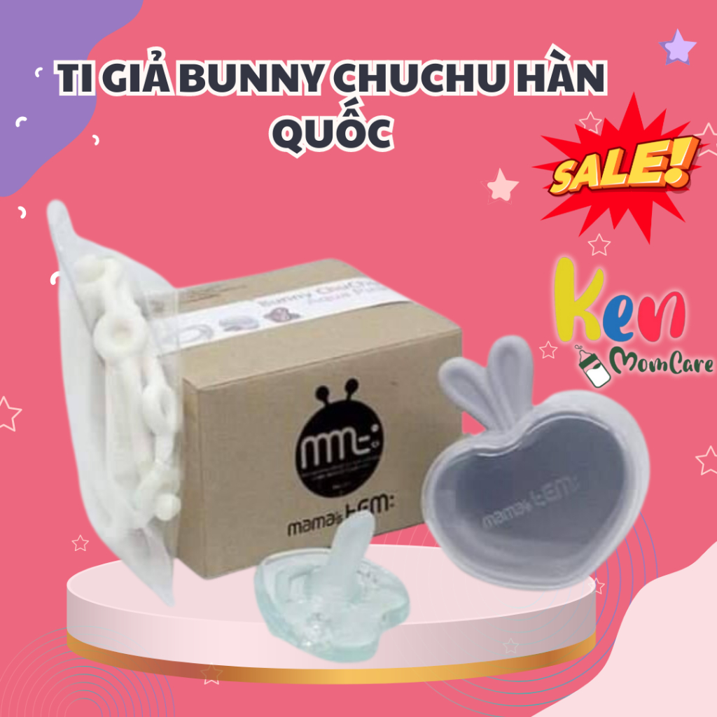 TI GIẢ BUNNY CHUCHU PREMIUM SILICON ( made in Korea )
