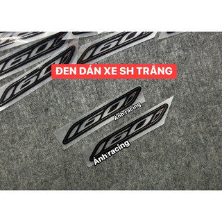 TEM SỐ 160i dán SH CAO CẤP (1 CẶP)