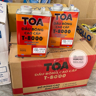 Dầu bóng cao cấp TOA T-8000 Lon 850ml