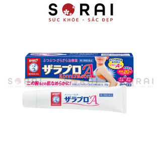 Kem ngừa viêm nang lông Rohto Mentholatum Zarapuro 35g