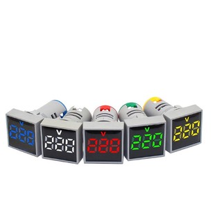 Combo 3 Đèn LED hiển thị vôn - ampe phi 22mm - Đồng hồ hiển thị điện áp, dòng điện