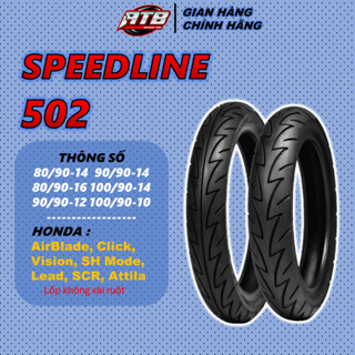 Vỏ lốp xe máy YOKOHAMA SPEEDLINE 502 Honda Air Blade Click Vision Lead