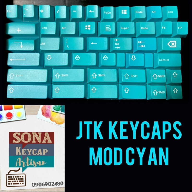 Nút lẻ Mod Cyan JTK keycap - JTK chính hãng