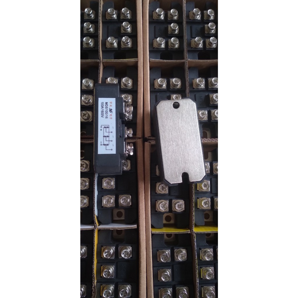 Diode cầu chỉnh lưu 3 pha 50A1200V, 100A1600v, Đi ốt cầu cho máy phát 3 pha