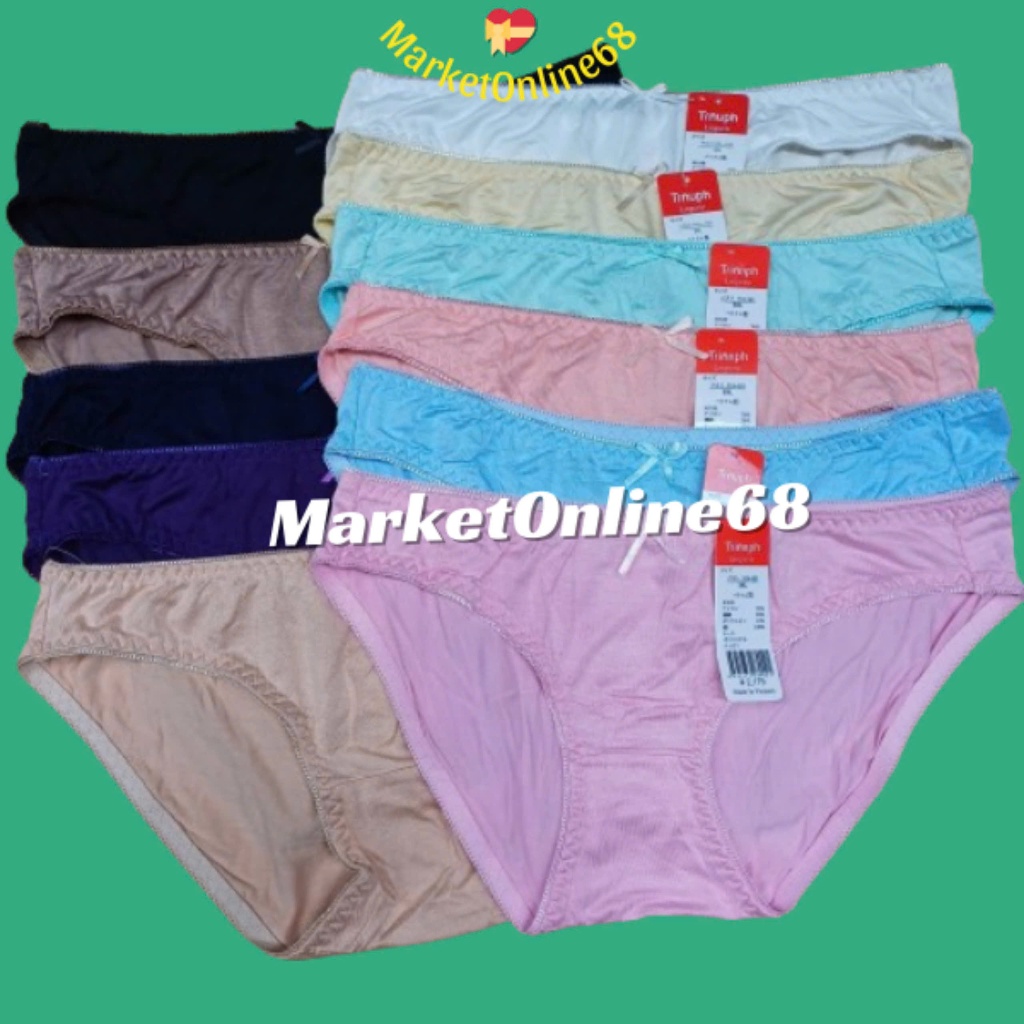 5 QUẦN LÓT NỮ COTTON TRƠN 35KG ĐẾN 65KG MARKETONLINE68 VN10
