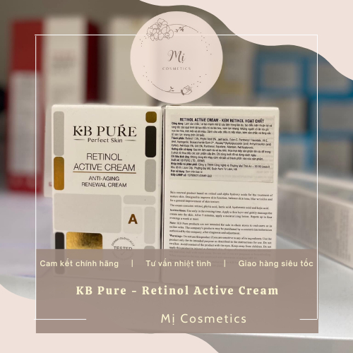 [Chính Hãng] KB Pure Retinol Active Cream Kem chống lão hoá mờ nám, giảm mụn thâm