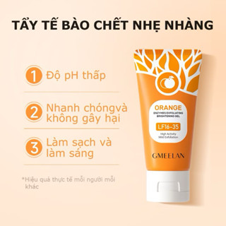 tẩy da chết mặt cam gmeelan 50g dịu nhẹ sạch sâu hỗ trợ sáng da