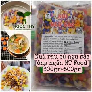 [NT Food] Nui rau củ 5 màu (nuôi ngũ sắc) đặc sản Sa Đéc ăn kiêng, bé ăn dặm