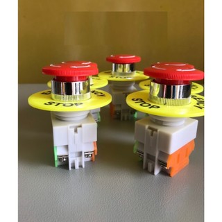 COMBO 10 Nút ấn dừng khẩn Emergency Stop phi 22 - LA37-11DN