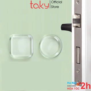 Miếng Silicone - Taky, Trong Suốt Dán Tường, Chống Va Đập Cánh Cửa và Đồ Vật, Tiện Dụng Trong Gia Đình, Văn Phòng. 1700