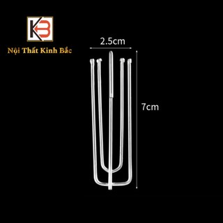 combo Móc rèm chữ S , móc rèm 3 chạc ,rèm kéo may chiết ly