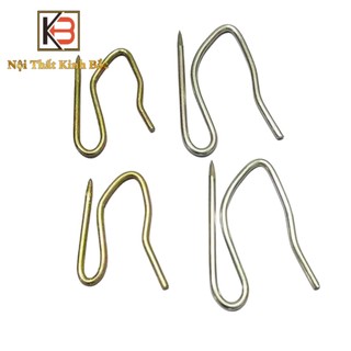 combo Móc rèm chữ S , móc rèm 3 chạc ,rèm kéo may chiết ly