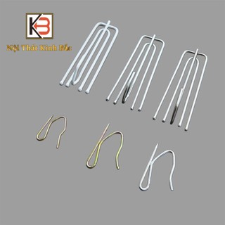 combo Móc rèm chữ S , móc rèm 3 chạc ,rèm kéo may chiết ly