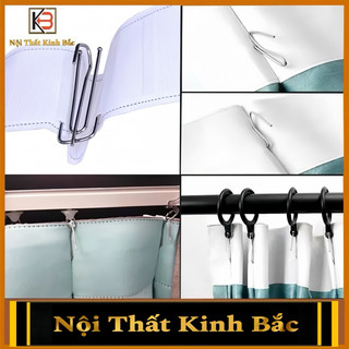 combo Móc rèm chữ S , móc rèm 3 chạc ,rèm kéo may chiết ly