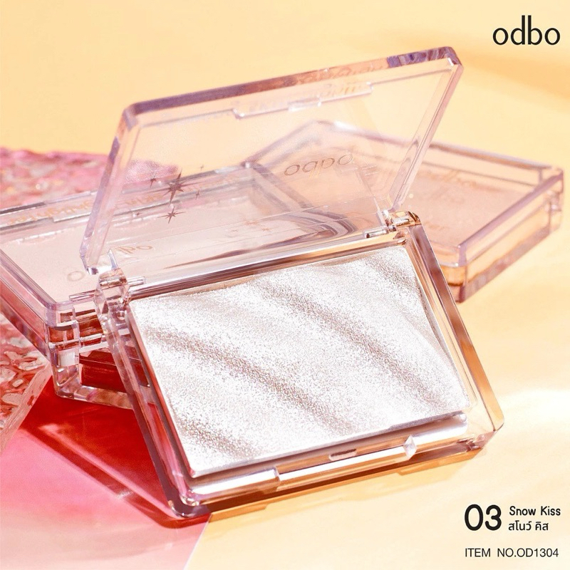 [ODBO] Phấn Bắt Sáng Mini Tạo Khối Odbo/Xixi Soft Tint Hightlighter OD173 Có Nhũ Chuẩn Nội Địa Thái Makeup Tự Nhiên 4g | BigBuy360 - bigbuy360.vn