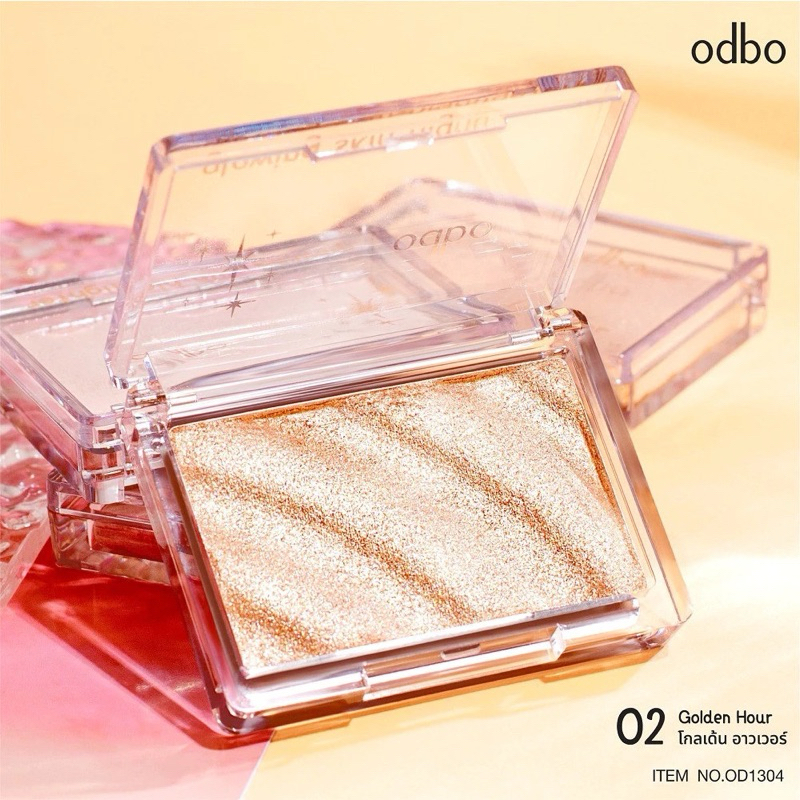 [ODBO] Phấn Bắt Sáng Mini Tạo Khối Odbo/Xixi Soft Tint Hightlighter OD173 Có Nhũ Chuẩn Nội Địa Thái Makeup Tự Nhiên 4g | BigBuy360 - bigbuy360.vn
