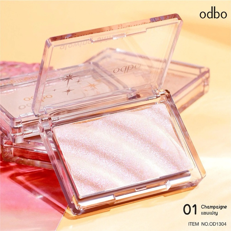 [ODBO] Phấn Bắt Sáng Mini Tạo Khối Odbo/Xixi Soft Tint Hightlighter OD173 Có Nhũ Chuẩn Nội Địa Thái Makeup Tự Nhiên 4g | BigBuy360 - bigbuy360.vn