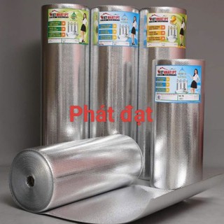 ( combo 2m,3m,4m,5m)Cách Nhiệt phủ 2 lớp bạc sáng bóng làm chống nóng mái nhà, mái tôn , nhà xưởng , phòng ngủ