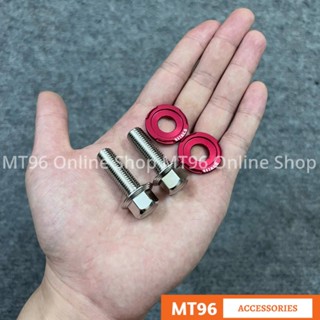 Combo 2 Ốc Salaya Inox V2 Chân Phuộc Future Led, Future Mập 125 (2012-2024), Wave 125i Chuẩn Inox304 Siêu Bóng Nét