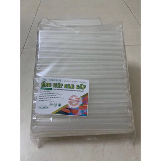 [rẻ vô địch] Ống hút trà sữa có bọc, không bọc đen, trắng Fi 6, Fi 8, Fi 12