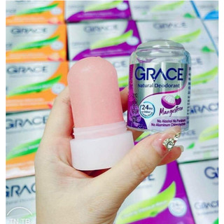 [Hàng chính hãng] Lăn khử mùi đá khoáng Grace Thái Lan - MĂNG CỤT