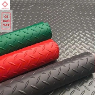 Thảm Trải Sàn  Nhựa Chống Trơn Trượt Chịu Lực Mạnh Oto Xe Máy Nhà Xưởng  Kích Thước 1.2 x 0.5m